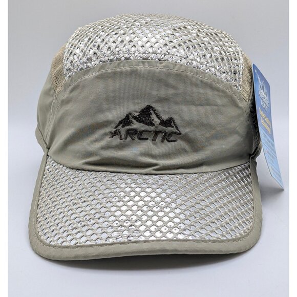 NEW NWT Arctic Air Cooling Hat Cap Men's Strap Back Adjustable Reflective OSFM - Picture 2 of 6